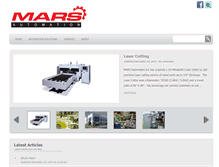 Tablet Screenshot of marsautomation.com